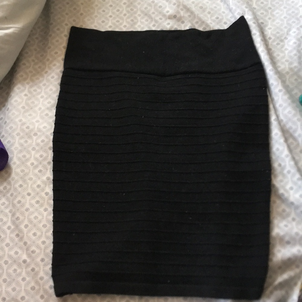 Black skirt